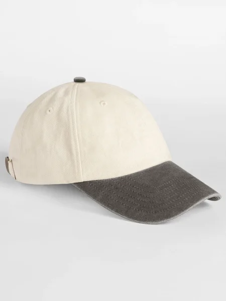 cappellino-6-pannelli-personalizzabile-beechfield-contrast-peak-low-profile-vintage-navbr-natural-vintage-brown-56.webp