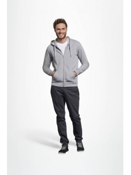 Felpa con cappuccio unisex Sol's Stone