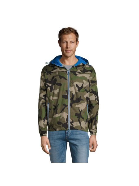 Giacca a vento unisex in poliammide foderata 210 g/m² SOL'S SKATE