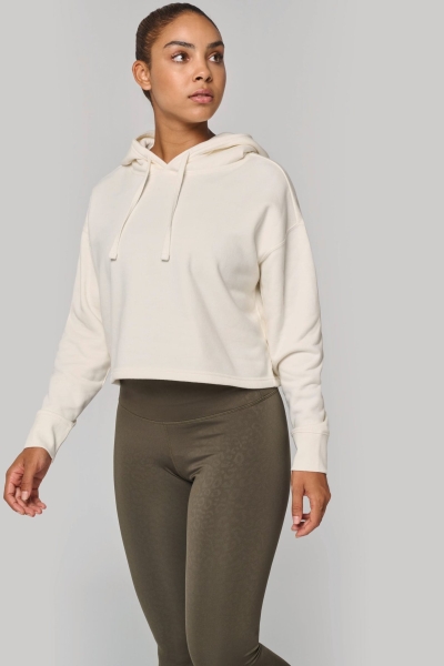 Felpa crop con cappuccio donna 270 g/m² personalizzabile Proact