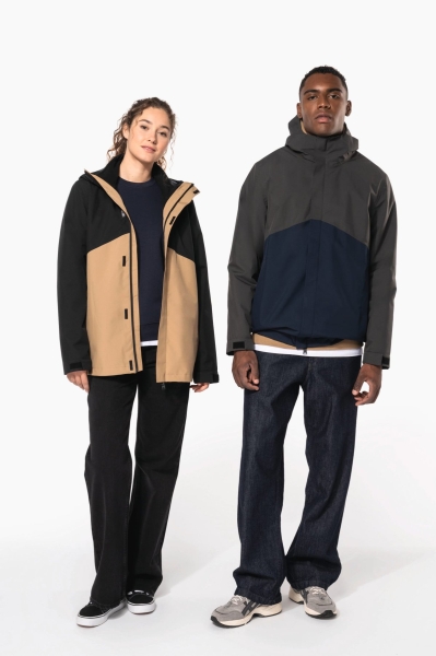 Giubbotto unisex bicolore personalizzabile 170 g/m² Kariban