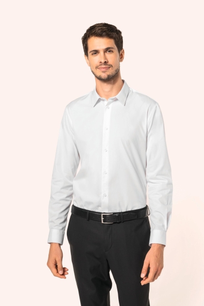 Camicia in popeline di cotone uomo 125 g/m² personalizzabile Kariban Premium
