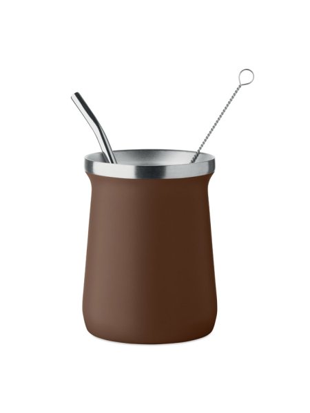 Tazza yerba mate in acciaio riciclato 240 ml MIYERBA