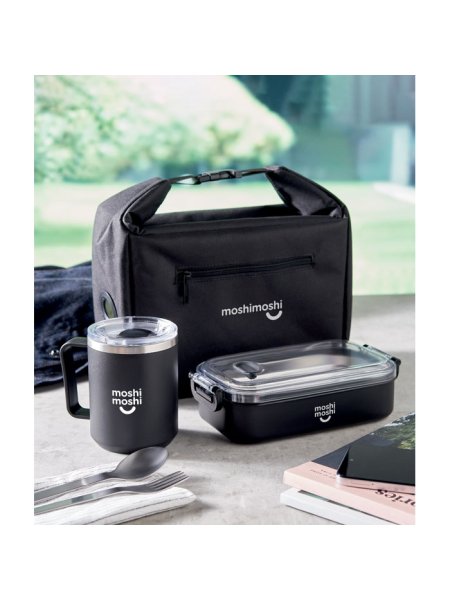 Borsa termica portapranzo RPET 10L con indicatore WINTRY