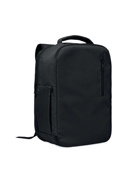 Zaino cabina estensibile RPET 15'' con apertura 180° FLYSAFE