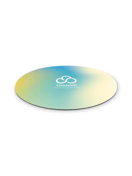 Tappetino mouse sublimazione Ø 21 cm antiscivolo Sulimdot