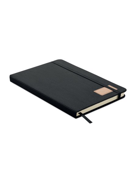 Notebook A5 in RPET con copertina rigida in velluto Cordi Note