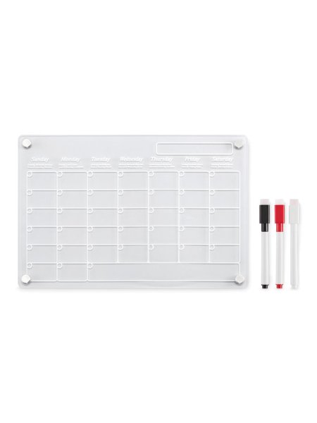 Agenda mensile magnetica in acrilico Planit