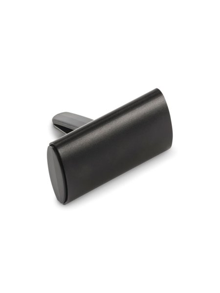 Deodorante per auto con coperchio in alluminio e clip in ABS