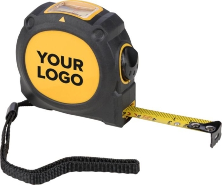 Flessometro 3 metri con nastro 16 mm in ABS e TPR Rina