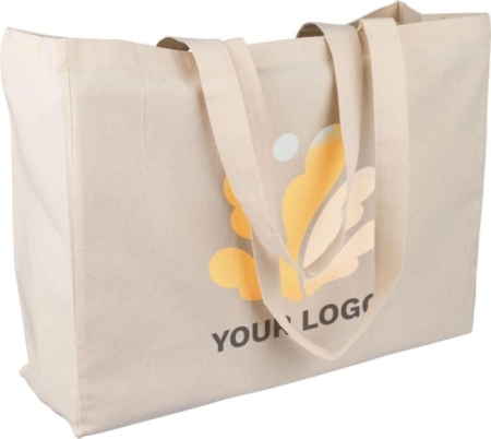 Shopping bag in cotone Oeko-Tex® 180 g/m2 48 × 34 x 13 cm Novi