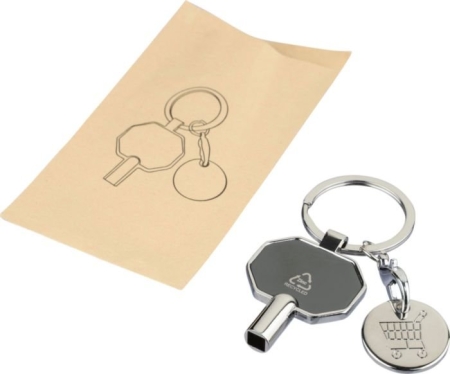 Portachiavi con chiave termosifoni lega zinco riciclata Mara