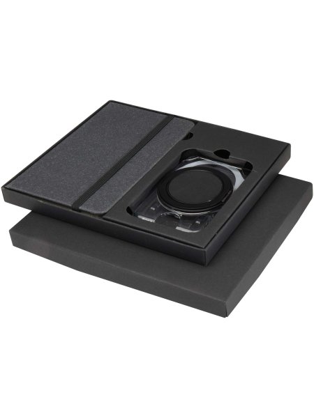 Set regalo blocco note A6 e portafoglio personalizzabile MagSafe