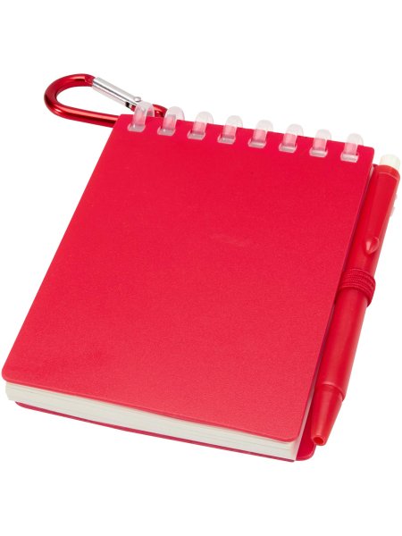 Set blocco note riciclato con penna blu 11x7,5 Lig Mini