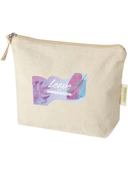 Beauty case in cotone biologico 1 litro certificato OCS  Odisha - 1L