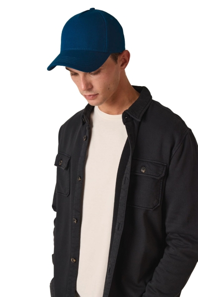 Cappellino a 5 pannelli in cotone biologico 300 g/m² personalizzabile K-up Gold Label