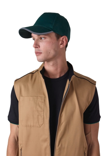 Cappellino 5 pannelli in poliestere 110 g/m² personalizzabile K-Up