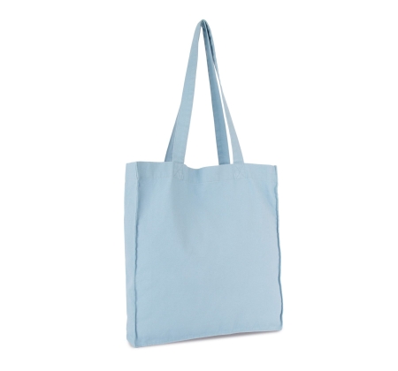 Shopper in cotone biologico 350 g/m² personalizzabile Ki-Mood 38 x 42 x 7 cm