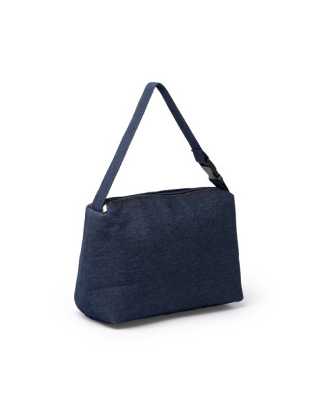 Borsa termica in denim riciclato personalizzabile Pepux