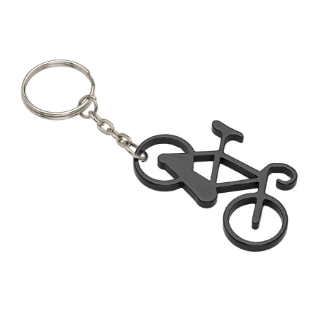 Portachiavi apribottiglie in alluminio personalizzabile Bike Love