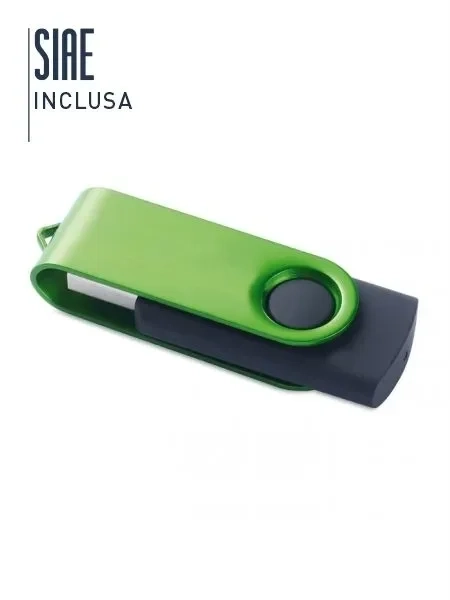Chiavetta USB techmate nera 3.0 da 8 a 64GB