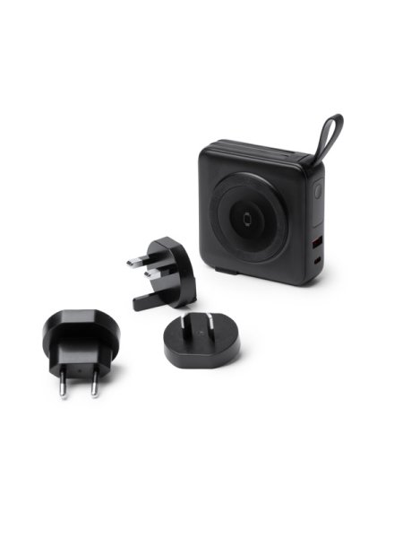 Power bank in plastica ABS personalizzabile Fremont 10000 mAh