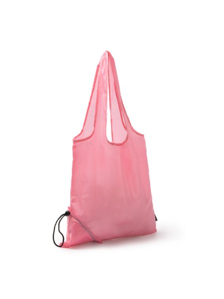 Shopper pieghevole in R-Pet personalizzabile Lezox