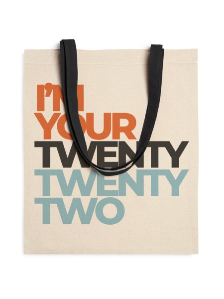 Shopper in cotone personalizzabile Veneto 41 x 37 cm