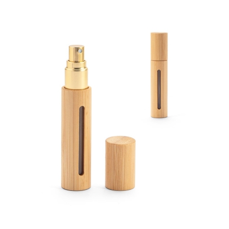 Atomizzatore profumo ricaricabile bambù 10 ml da viaggio REESE