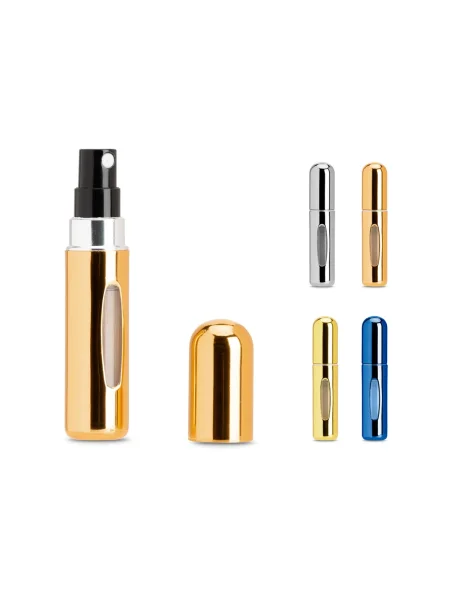 Atomizzatore profumo ricaricabile 5 ml in alluminio da viaggio LINDEN