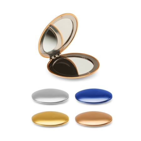 Specchio rotondo bifacciale con ingranditore e chiusura magnetica KAYLA