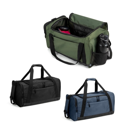 Borsa sportiva in cotone e poliestere riciclati (380 g/m²) FARO