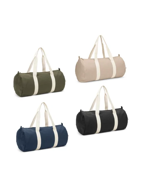 Borsa sportiva in cotone riciclato e poliestere riciclato (380 g/m²) SAINT SPORT