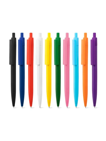 Penna a sfera in ABS con finitura lucida solida NOLWEN.