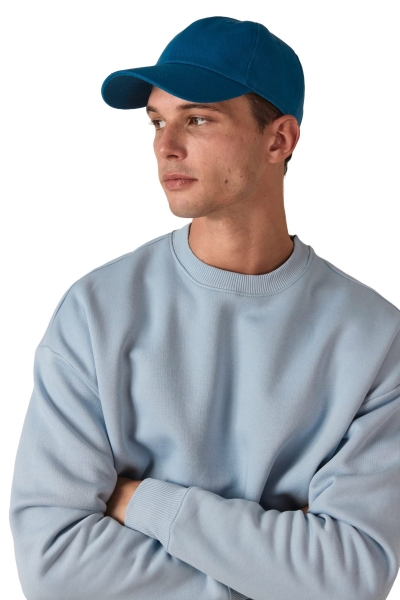 Cappellino in tela di cotone a 6 pannelli 330 g/m² personalizzabile K-up Gold Label