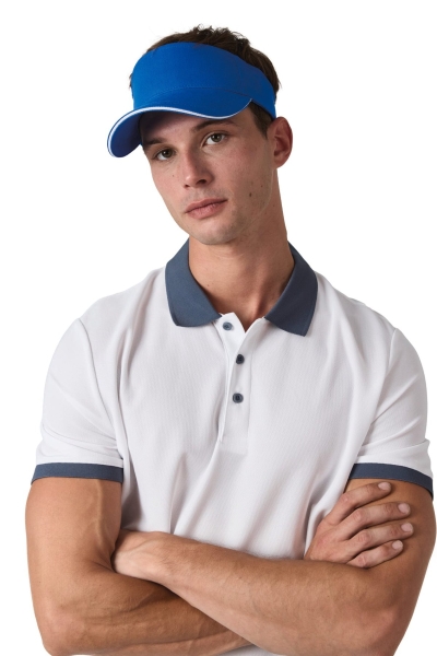 Visiera sportiva in cotone 260 g/m² personalizzabile K-Up
