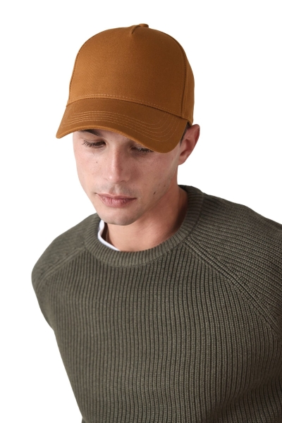 Cappellino 5 pannelli in cotone 260 g/m² personalizzabile K-up Gold Label