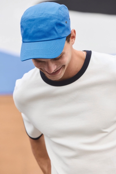 Cappellino 5 pannelli sportivo 260 g/m² personalizzabile K-up Gold Label