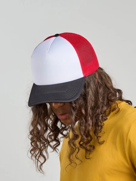 Cappellino trucker 5 pannelli 180 g/m² personalizzabile Atlantis Rapper-S