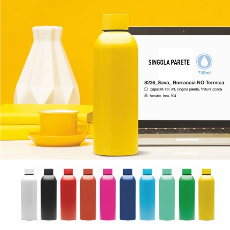 Borraccia in acciaio personalizzabile Sava 750 ml