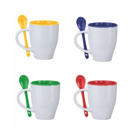 Tazza in ceramica personalizzabile Spoon 320 ml