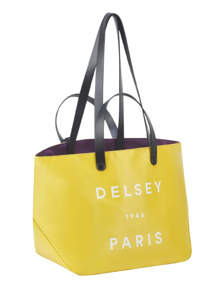 Borsa Tote in PVC e pelle personalizzabile Delsey Elyse Small 20 L