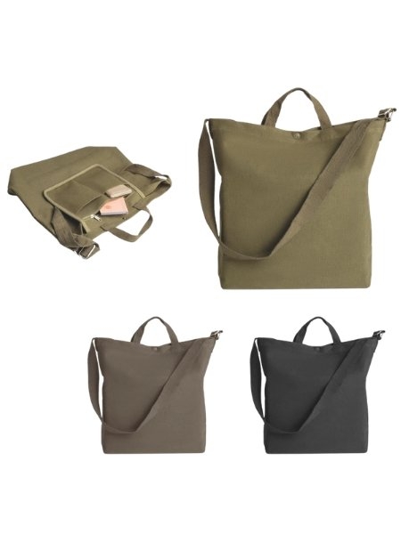 Shopper in canvas 400 g/m² personalizzabile Aster 37 x 45 x 13 cm