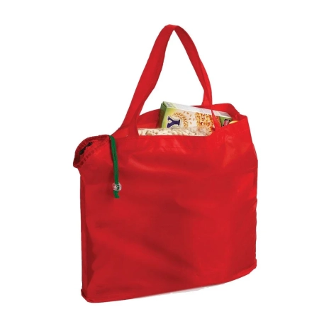 Borsa shopping in poliestere personalizzabile Rosa 43 x 41 cm