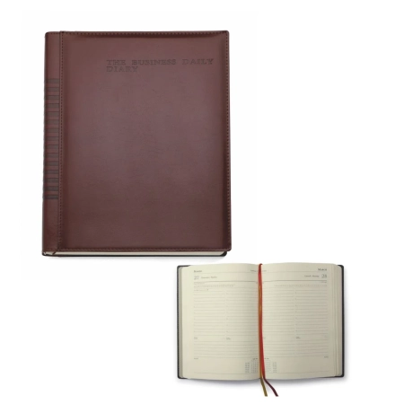 Agenda giornaliera 26,5 x 21 cm personalizzabile Business