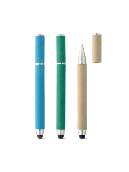 Penna touch personalizzabile carta kraft e ABS PAPYRUS