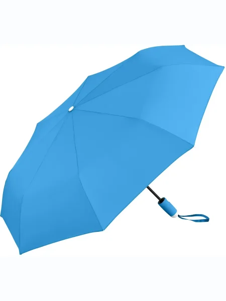 Ombrello pieghevole antivento personalizzabile FARE® Whiteline Pocket 98