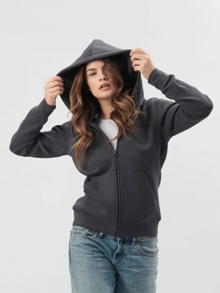 Felpa donna 280 g/m² personalizzabile Black Spider Vega Women