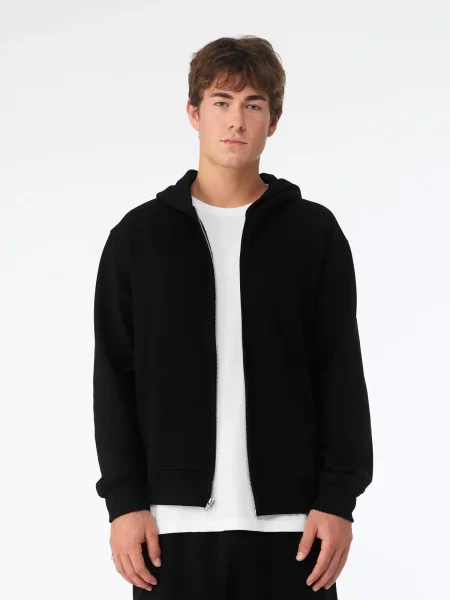 Felpa unisex full zip 350 g/m² personalizzabile Bella+Canvas Heavy Full Zip Hoodie