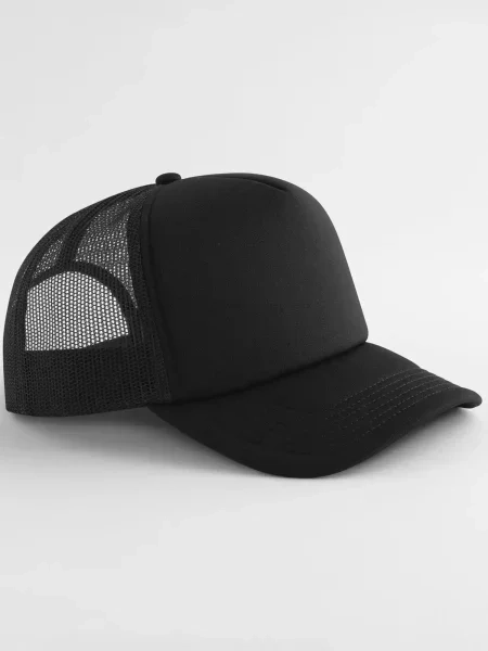 2_cappellino-trucker-5-pannelli-personalizzabile-beechfield-classic-foam-black.webp